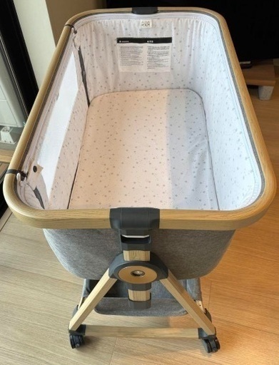 新品未使用 HZDMJ ベビーベッド グレー 決定】新品！HZDMJ ベビー