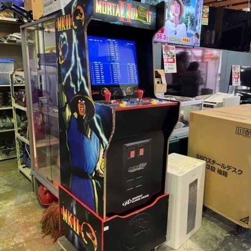 【新品】モータルコンバット アーケードゲーム筐体