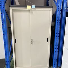 ⑥【展示品】未使用 多収納書庫 書類保管庫 スチール書庫 3段 片