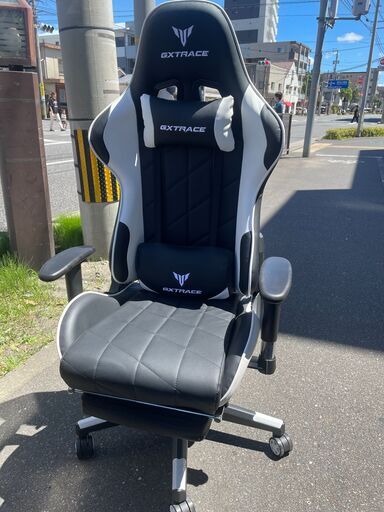 リサイクルショップどりーむ荒田店 No12595 ゲーミングチェア GXTRACE 状態良好♪ - その他