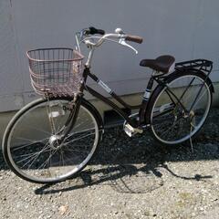 J265☆サビキズ使用感有り☆普通自転車☆Fiona☆LEDオート☆6段変速