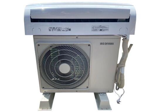 【決まりました】★【美品】アイリスオーヤマ ルームエアコン　IRA-2204R 室外機　IRA-2204RZ 2023年製