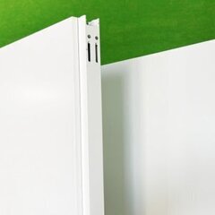 【発送もOK】【美品】スチール張り　自立タイプ　2連結パーテーション　H2100×W2400　■U-935