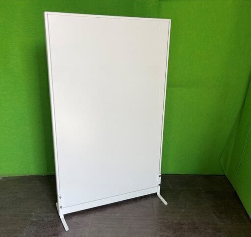 【発送もOK】【美品】スチール張り　自立タイプ　パーテーション　H1500×W900　■U-934