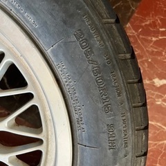 ＢＢＳタイヤホイール４本セット