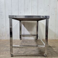 終 jy) 業務用 ステンレス 作業台 棚 厨房 幅1000×奥行600×高