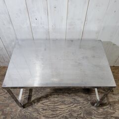 終 jy) 業務用 ステンレス 作業台 棚 厨房 幅1000×奥行600×高さ650mm 24g菊倉NS