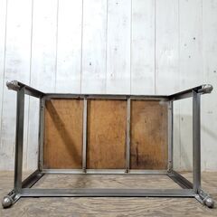 終 jy) 業務用 ステンレス 作業台 棚 厨房 幅1000×奥行600×高さ650mm 24g菊倉NS