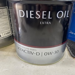マツダ　 スカイアクティブD オイル 0W-30 15リッター 取り置き可能