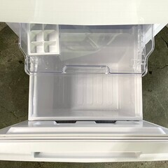 【美品】大阪送料無料★3か月保証付き★冷蔵庫★シャープ★2021年★2ドア★SJ-D15H-W★R-747