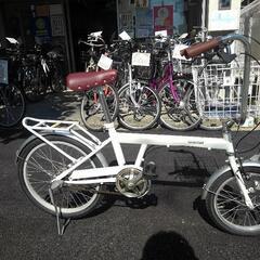 中古自転車3131 前16×後18インチ 3段ギヤ ダイナモライト