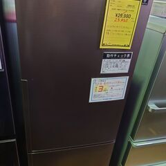 SHARP 2ﾄﾞｱ冷蔵庫 SJ-PD27D 2018年製