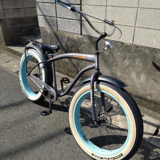 ビーチクルーザー＆ファットバイク26×４.０　　VEE ZIGZAG　　　 ホワイトウォール