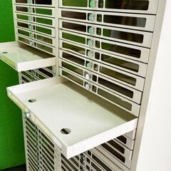 【発送もOK】【コクヨ製】業務用 レーターケース 2段　B4サイズ　上段18段２列+下段18段２列　■U-899