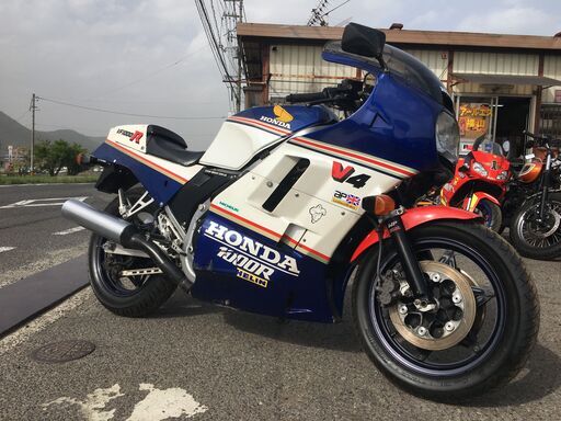 福山市 瀬戸町 ホンダ VF1000R SC16 優勝記念500台 限定車 実働 書類付き 吹け上がり良好 ロスマンズ V4 レストア カスタム サーキットにも