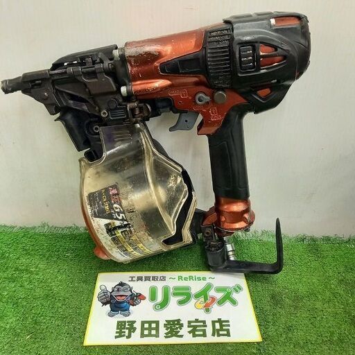 MAX マックス 型番不明 65mm高圧釘打ち機【野田愛宕店】【店頭取引限定】【ジャンク】管理番号：ITNUG9ED7QJU
