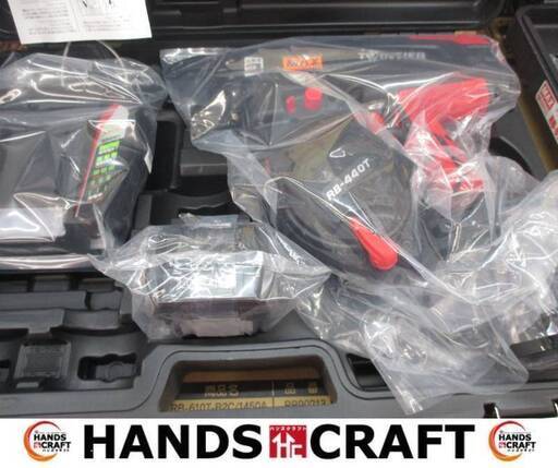 MAX　RB-440T-BC21450A　鉄筋結束機　未使用品　フルセット　バッテリ14.4V二個/充電器付き　【ハンズクラフト宜野湾店】