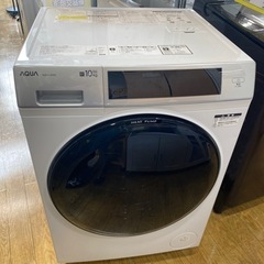 9/14値下げいたしました！?左開き?AQUA 2023年製 10/5kgドラム式