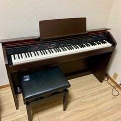 CASIO Privia 電子ピアノ 88鍵 PX-1500GP 2016年製 黒イス付き CASIO Privia 電子ピアノ 88鍵 PX-1500GP 2016年製 黒イス付き