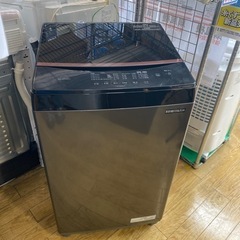 ガラストップ?IRISOHYAMA 2023年製 6kg洗濯機 IAW-T605BL アイリス 