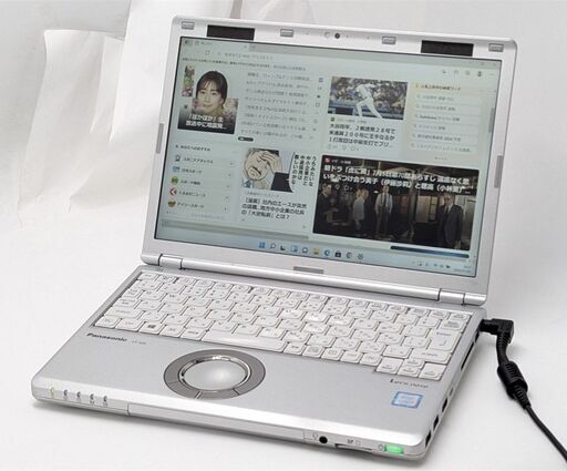 激安 高速SSD 即使用可 ノートパソコン 中古良品 Panasonic CF-SZ6ADLVS 12.1型 第7世代Core i3 8GB 無線 カメラ Windows11 Office