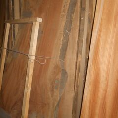 ケヤキ厚板2寸巾60㎝ 長2.1ḿ