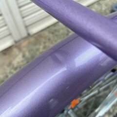 【新品★未使用】子供自転車　6段変速　22インチ　ライトパープル
