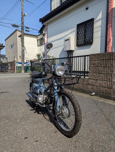 BMXカスタム武川86ccスーパーカブ