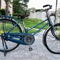 　ブリヂストン　ジュピター　実用車　自転車　ビンテージ　ロッドブレーキ