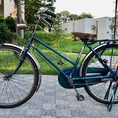 　ブリヂストン　ジュピター　実用車　自転車　ビンテージ　ロッドブレーキ