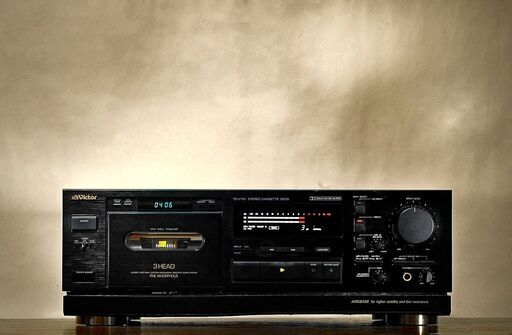 【手渡し限定】★3ヘッドVICTOR STEREO CASSETTE DECK TD-V731