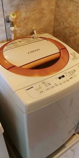 【東芝】洗濯機 8kg ZABOON ザブーン TOSHIBA