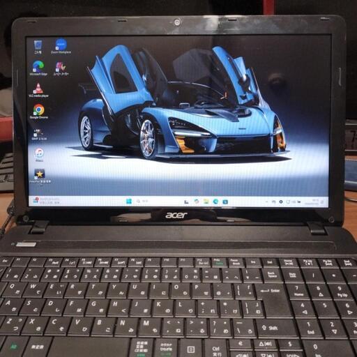 【成約 7/7 10時 お渡し予定】ACER Aspire SSD ノートパソコン Windows11 Office