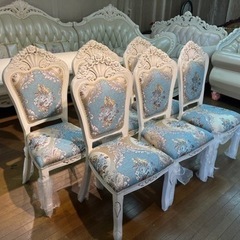 新品　家具 椅子 ダイニングチェア　6脚