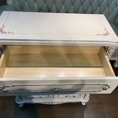 アンティーク チェスト 飾り棚 靴箱　姫系 玄関収納　収納　多目的収納　下駄箱