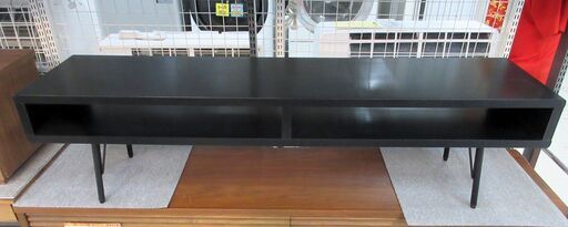 LOWYA テレビボード テレビ台 ブラック【ユーズドユーズ名古屋天白店】J7-04