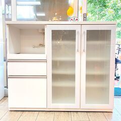 ニトリ キッチンカウンターポスティア 幅120cm 定価64,990円 白 