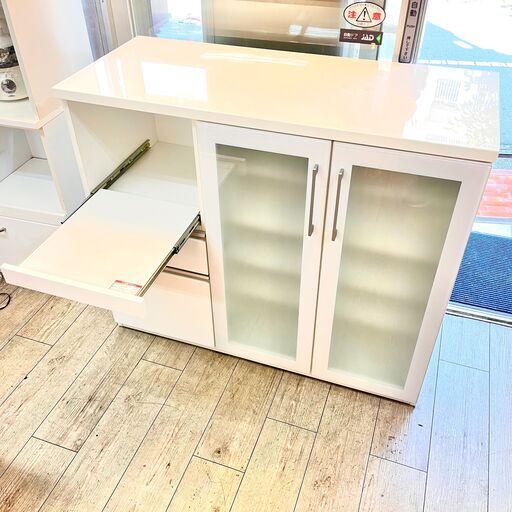 ニトリ キッチンカウンターポスティア 幅120cm 定価64,990円 白 ニトリ キッチンカウンターポスティア 幅120cm 定価64,990円 白