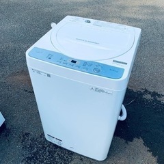 ♦️ SHARP 電気洗濯機  【2019年製】ES-GE5C-W  