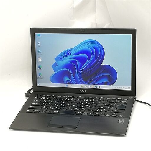 激安 高速SSD搭載 フルHD 13.3型 中古ノートパソコン Sony VAIO VJP132C11N 第5世代Core i5 無線 Bluetooth Webカメラ Windows11 Office済
