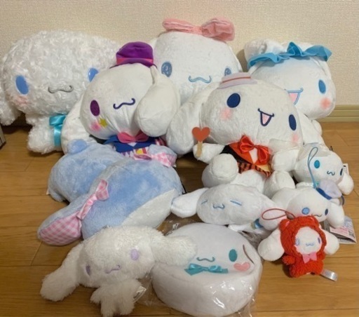 シナモン　シナモロール　ぬいぐるみ　マスコット　サンリオ