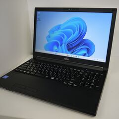 お渡し済み】富士通 2020年製 Windows11 15.6型ノートPC SSD +