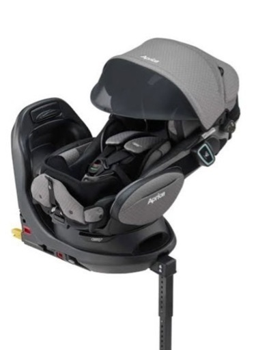 アップリカフラディアグロウ isofix360°セーフティプレミアムAB(Fladea grow ISOFIX SAFETY Premium AB) グレーパール（GR）\n