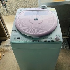 シャープ 電気洗濯乾燥機 ES-TX820-P