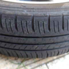 スズキ ハスラー純正アルミホイールタイヤ付き 4本セット 165/60R15車のパーツ