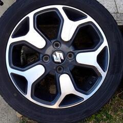 スズキ ハスラー純正アルミホイールタイヤ付き 4本セット 165/60R15車のパーツ