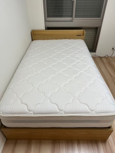 家具 ベッド セミダブルベッド