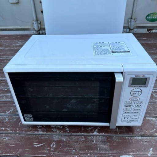【美品！2021年製】TOSHIBA 電子レンジ ホワイト