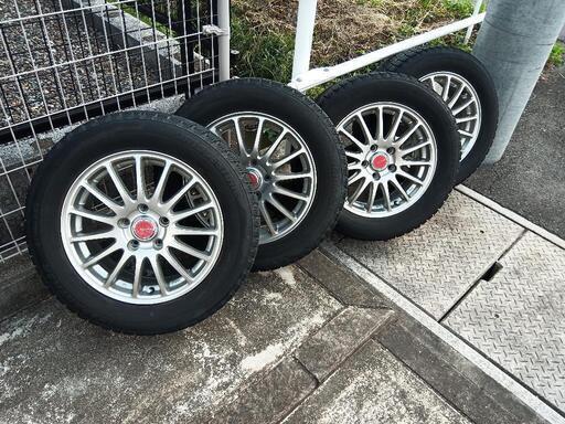 ECOFORME 16インチ 6.5J +54 114.3/5H  スタッドレス215/60R16 4本 ヴェゼル