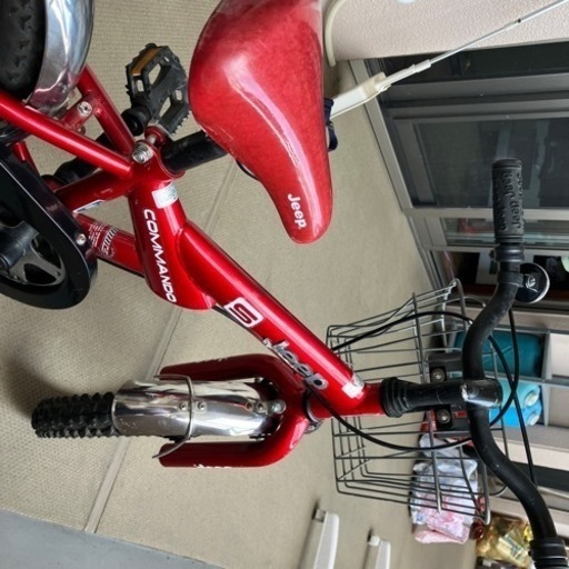 子供のせ 三人 自転車(お話し中)